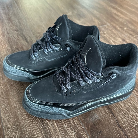 jordan black cat size 5.5